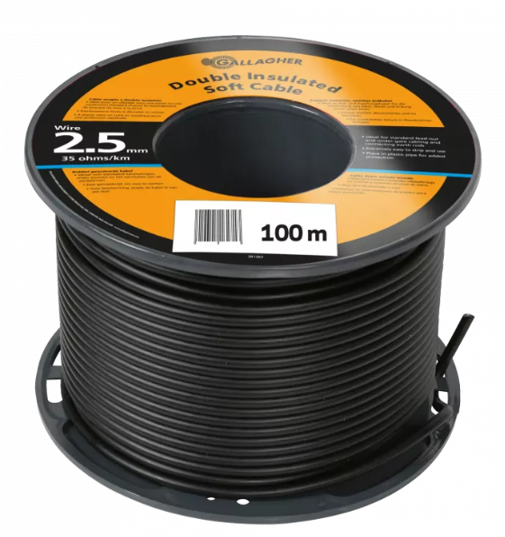 Matarledning 2,5 mm (100 m) - 35 Ohm/1km